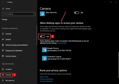 How to view and manage Camera Settings in Windows 10? | Gear up Windows ...