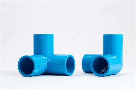 3 ways plastic pipe fittings. Stock Photo by ©Chanwoot 42654425