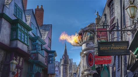 Gringotts Dragon - Diagon Alley Universal Studios Orlando Computer ...