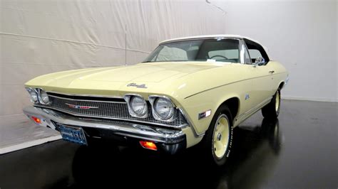 1968 Chevrolet Chevelle Convertible at Monterey 2014 as T119 - Mecum Auctions