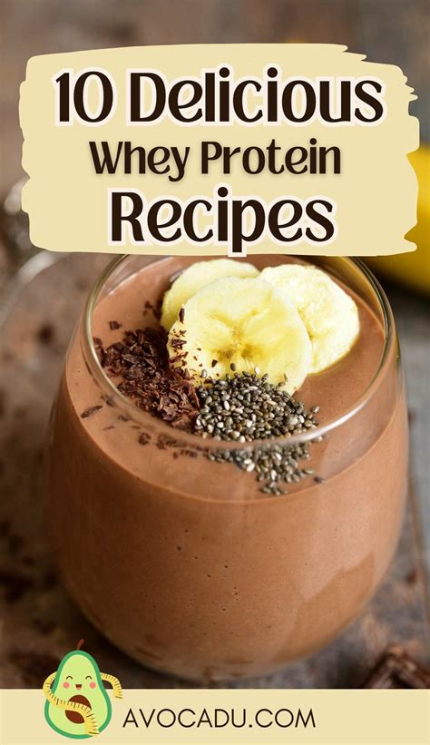 10 Delicious Whey Protein Recipes | Avocadu