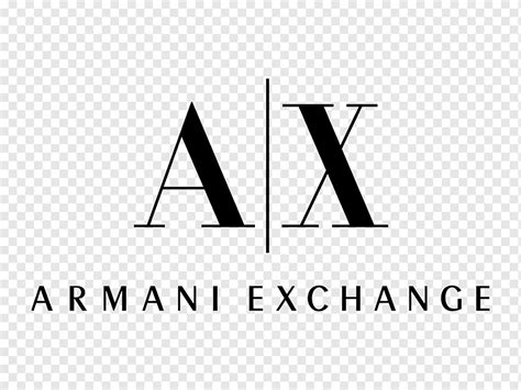 A|X Armani Exchange Logo A/X Armani Exchange, others, angle, text, rectangle png | PNGWing