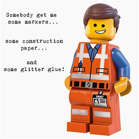 Emmet Lego Movie Quotes. QuotesGram