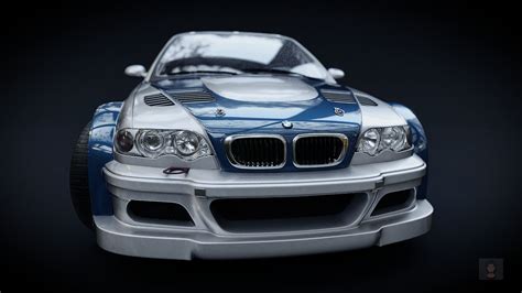 ArtStation - BMW E46 M3 GTR - Need For Speed Most Wanted (2005), Josafá ...