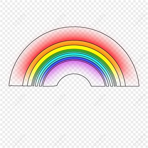 Stroke Fantasy Rainbow Clip Art,color,gradient,strokes PNG Free ...