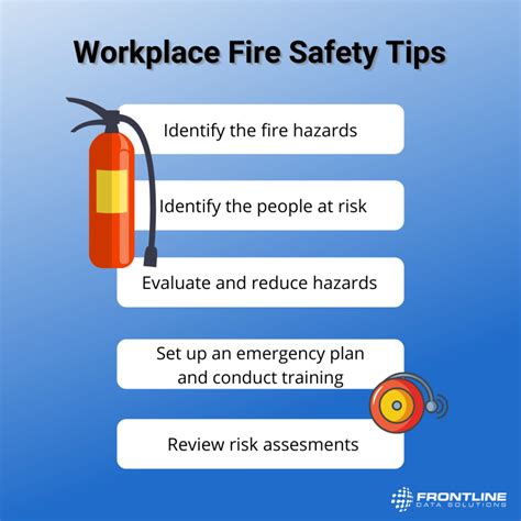 Workplace fire safety tips | Frontline Blog