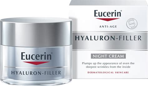 Eucerin Hyaluron Filler Night Cream ingredients (Explained)