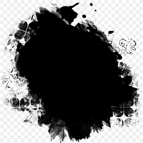 Pretty Black Ink Clipping Masks, PNG, 2784x2800px, Mask, Black, Black ...