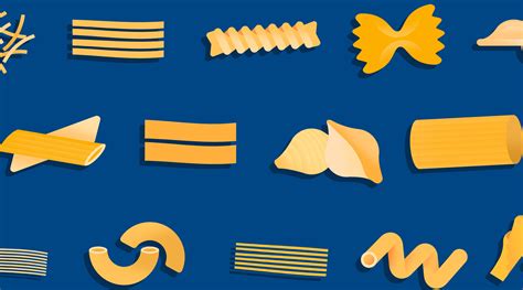 Tutustu 97+ imagen pasta shapes chart - abzlocal fi