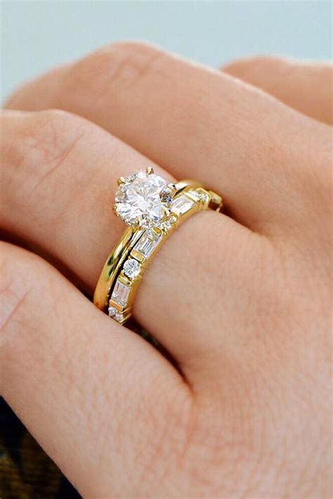 27 The Best Yellow Gold Engagement Rings From Pinterest | Oh So Perfect Proposal