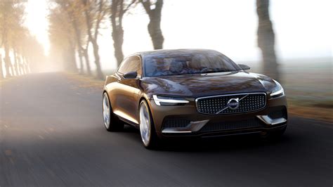 Gold Volvo coupe along highway HD wallpaper | Wallpaper Flare