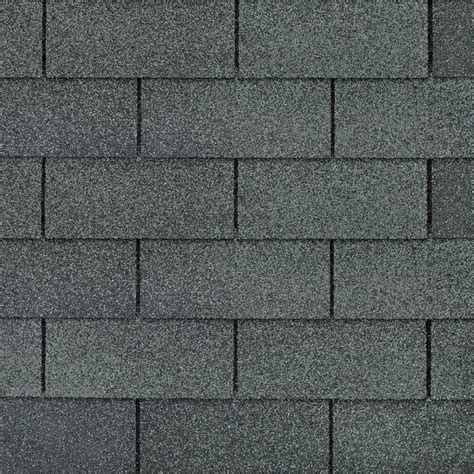 GAF Royal Sovereign Slate Algae Resistant 3-Tab Roofing Shingles (33.33 sq. ft. per. Bundle) (26 ...