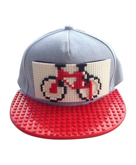 Mens Baseball Cap Hat Mens Grey Snapbacks Cool Fashion Baseball Caps For Men Building Block ...