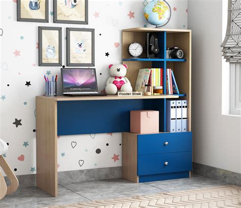 Buy Candyland Kids Study Table (Electric Blue) Online in India at Best Price - Modern Kids Study ...