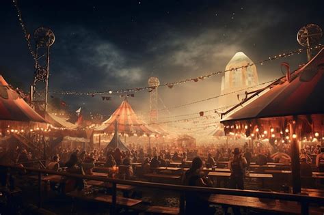 Premium AI Image | Oktoberfest background