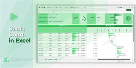 Gantt Chart Excel Excel