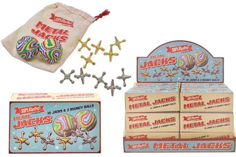 GAME METAL JACKS RETRO : Perkins Group