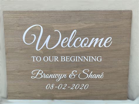 Wooden Welcome Sign | Woodpecker Laser Designs