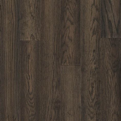 Bruce Hydropel Oak Dark Brown 7/16 in. T x 5 in. W x Varying Length ...