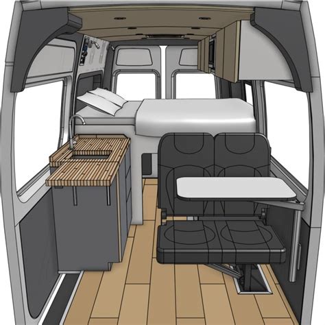 Vista - 144" Sprinter Van Model — Custom Van Builder | Vanlife Customs