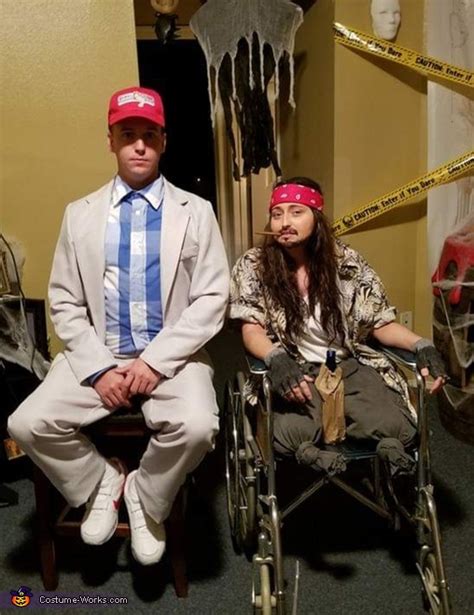 Forrest Gump and Lieutenant Dan Halloween Costume