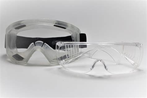 Lab Eye Protection Set, Including one Safety Glasses & one Safety ...