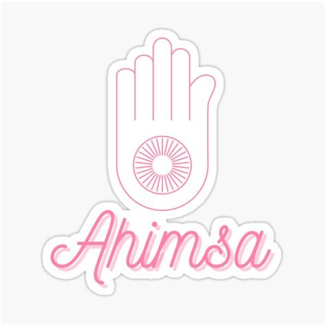 "Ahimsa - Buddhism, Hinduism" Sticker for Sale by TheGorr | Redbubble