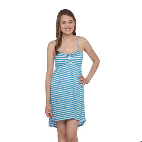 Bongo Junior's Zipper Racerback Swim Cover-Up - Striped | Shop Your Way: Online Shopping & Earn ...