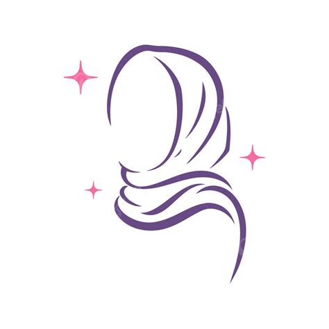 Beauty Muslim Hijab Fashion Logo Design, Hijab, Logo, Fashion PNG and Vector with Transparent ...