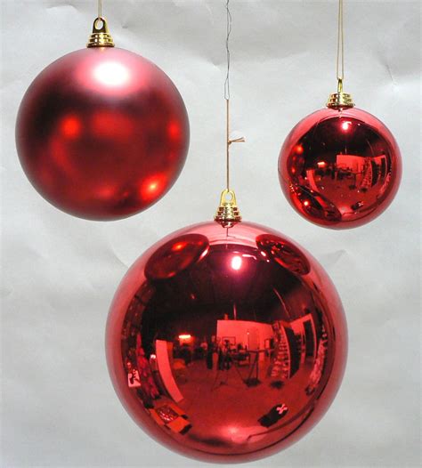 Outdoor Large Christmas Ball Ornaments