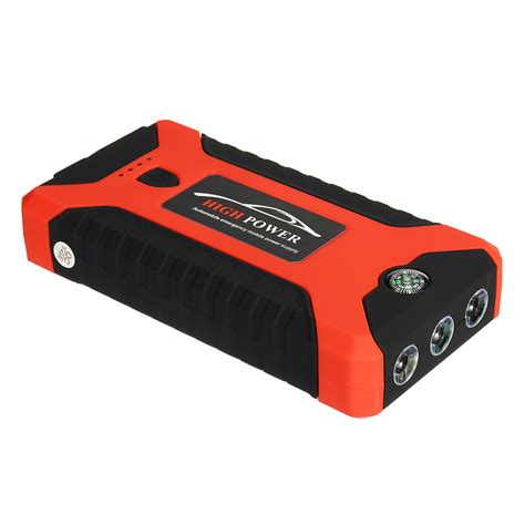 Portable Car Jump Starter 22000mAh 600A Peak Powerbank Emergency ...