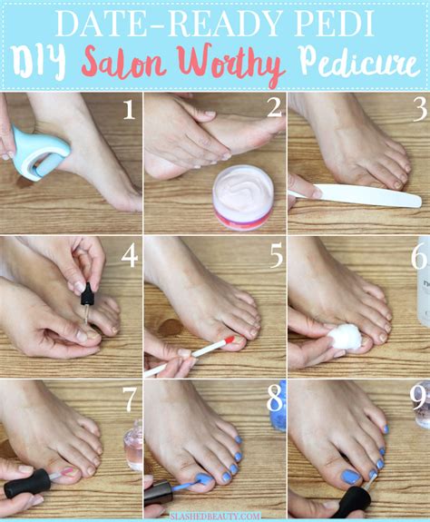 Salon Worthy DIY Pedicure Tutorial | Slashed Beauty