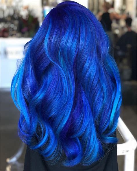 PRAVANA on Instagram: “what a HUE is that BLUE! 💙💙💙@hairbyfranco used #PRAVANAVIVIDS Blue, Blue ...