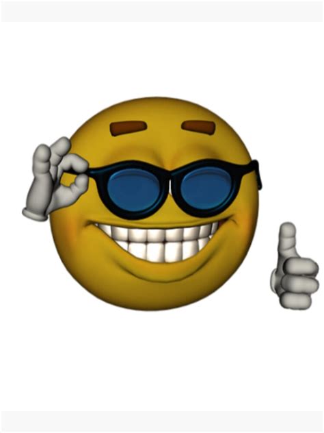 Smiley Face Sunglasses Thumbs Up Emoji Meme Face Womens | Porn Sex Picture