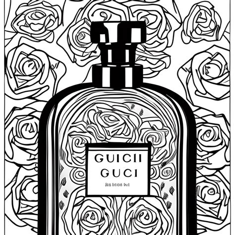 Gucci Perfume Bottle Graphic · Creative Fabrica