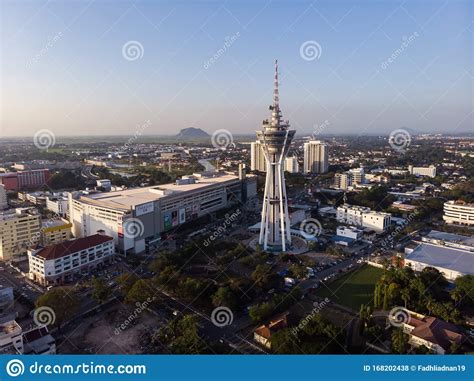 Alor Setar Tower Aerial View Editorial Stock Photo - Image of altitude, blue: 168202438