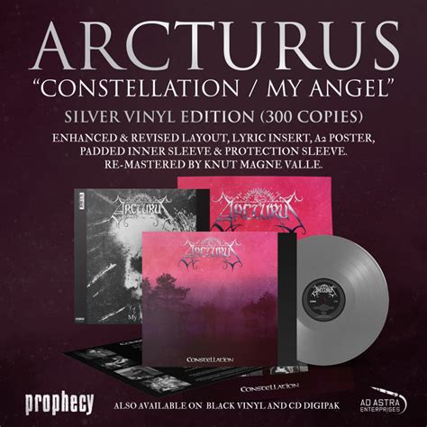 Arcturus – Constellation / My Angel Gatefold LP (Silver) – WOODCUT RECORDS WEBSTORE