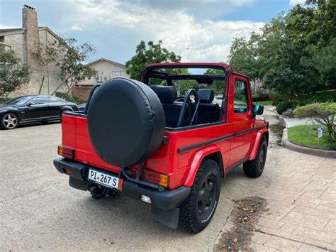 1991 Mercedes-Benz G-Class Cabriolet 230 G Cabrio G-wagon convertible ...