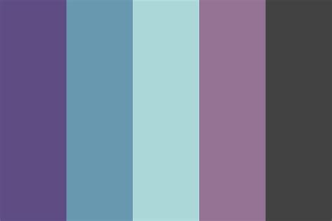 Calming Nighttime Rainstorm Color Palette