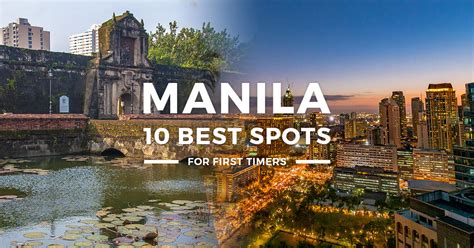 10 BEST PLACES to visit in Manila + THINGS TO DO