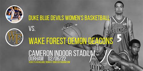 Duke Blue Devils Women's Basketball vs. Wake Forest Demon Deacons Tickets | 6th February ...