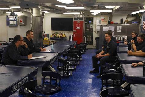 DVIDS - Images - USS Truxtun CO crew meeting [Image 3 of 3]