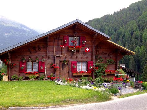 GRIMENTZ - just across the Rhone Valley form Leukerbad. You can't get any more 'Swiss' than this ...