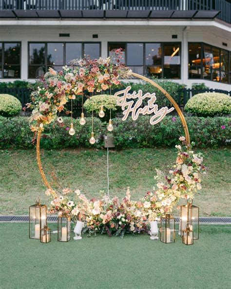 20 Wonderful Wedding Backdrop Ideas - Craftsy Hacks