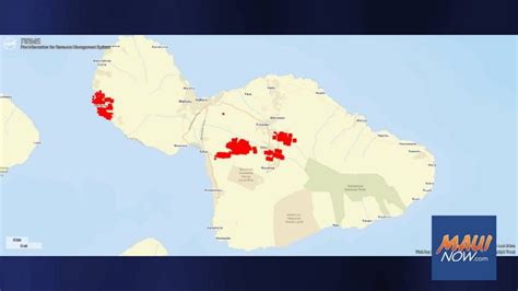 Maui Fire Map: NASA’s FIRMS Offers Near Real-Time Insights into Maui Wildfires : Big Island Now