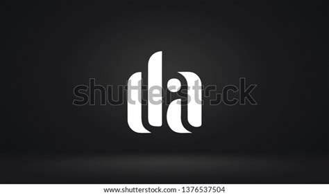 Da Logo Design Template Vector Letter Stock Vector (Royalty Free) 1376537504