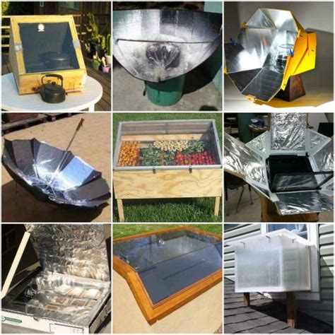 18 DIY Solar Cooker Plans