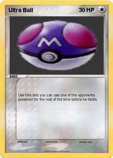 Pokémon Ultra Ball - My Pokemon Card