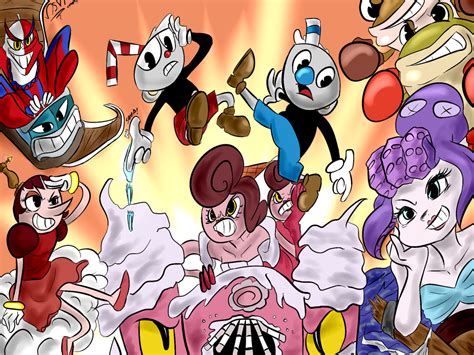 Image - Cuphead rush of bosses by msmoura-dbp7fjv.png | Cuphead Wiki | FANDOM powered by Wikia