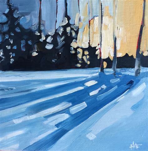 Winter Landscape Painting with Holly Ann Friesen - The Muse - Lake of the Woods Museum | Douglas ...